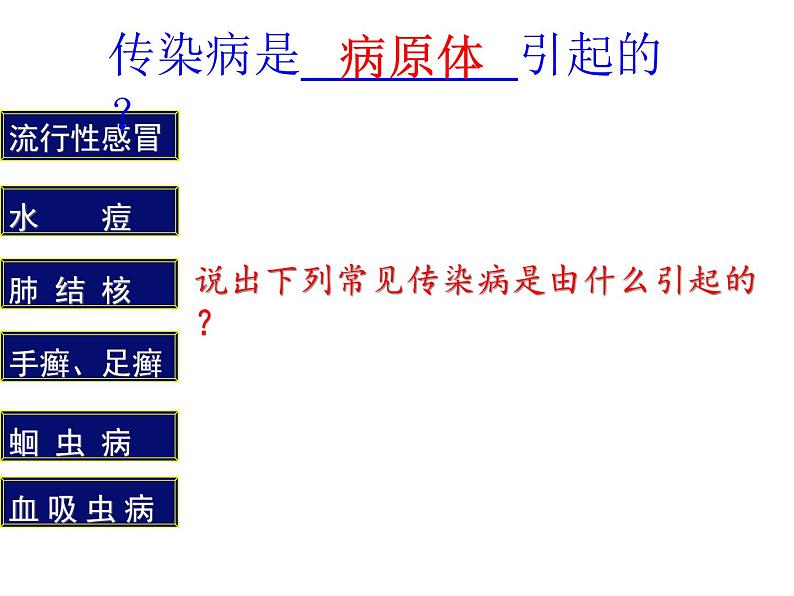 人教版生物八年级下册 第一节 传染病及其预防 (4) 课件第4页