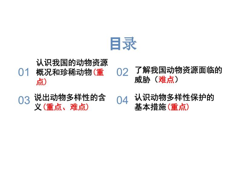 2023-2024学年八年级生物（北师大版）上册同步备课优质课件 17.2 我国的动物资源及保护04