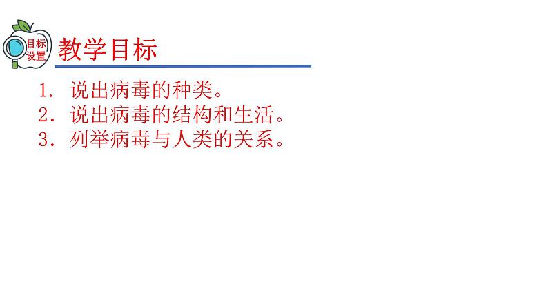 2023-2024学年八年级生物(人教版)上册同步精品课件 5.5 病毒02