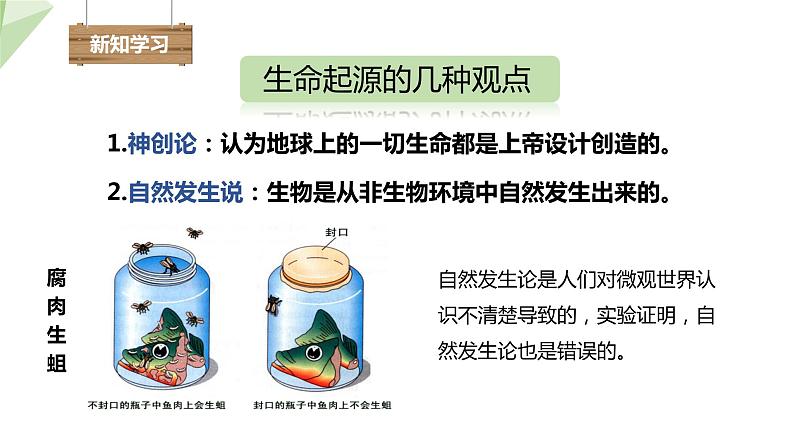 5.1.1 生命的起源 课件2023-2024学年初中生物济南版八年级下册第4页