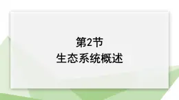 23.2 生态系统概述 课件 2023-2024学年初中生物北师版八年级下册