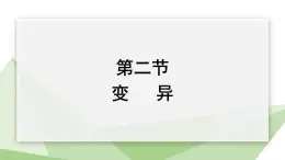 6.2.2 变异 课件初中生物冀少版八年级下册