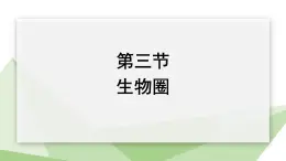 7.2.3 生物圈 课件初中生物冀少版八年级下册