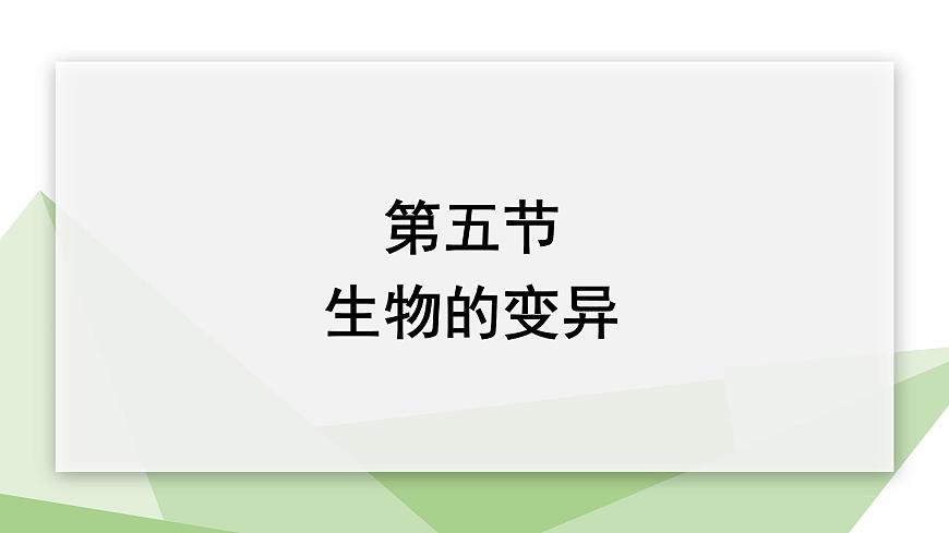7.2.5 生物的變異 課件2023-2024學(xué)年初中生物人教版八年級下冊第1頁