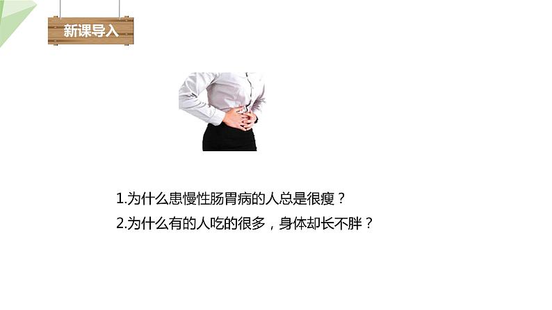 2.1.3 营养物质的吸收和利用 课件初中生物冀少版七年级下册02