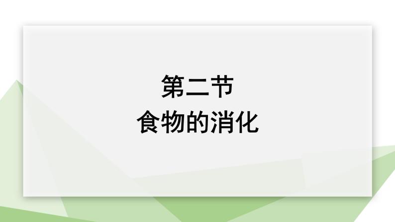 2.1.2 食物的消化  课件初中生物冀少版七年级下册01