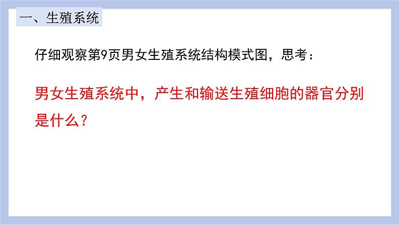 【核心素养】人教版初中生物七年级下册4.1.2《人的生殖》课件+课时练习+教案(含教学反思)08