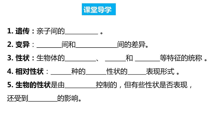 7.2.1基因控制生物的性狀（課件)-2023-2024學年人教版生物八年級下冊第2頁