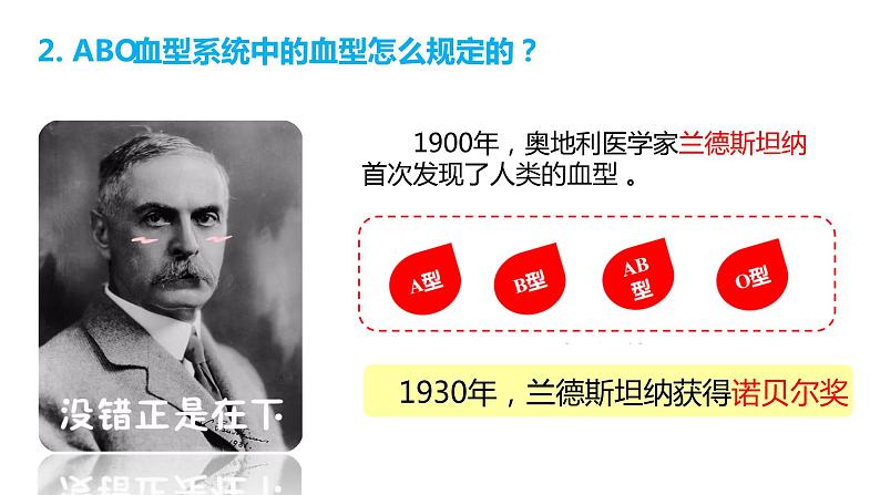 4.4.4 输血和血型(课件)2023--2024学年人教版生物七年级下册第7页