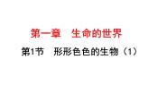 初中生物第1节 形形色色的生物课文课件ppt