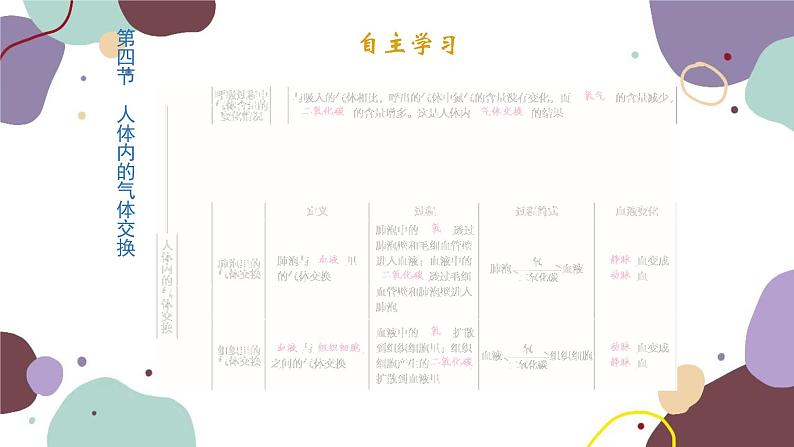 4.10.4 人体内的气体交换第2页