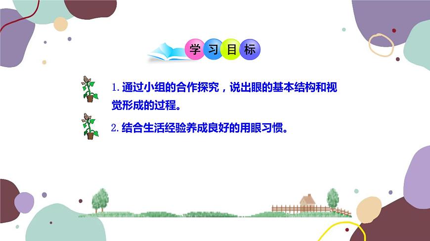 蘇教版生物七年級下冊第十二章 人體感知信息 第一課時課件第3頁