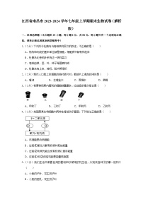江西省南昌市2023-2024学年七年级上学期期末生物试卷