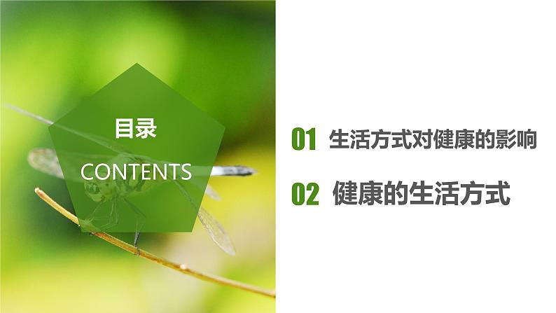 人教版八年级下册生物同步课件8.3.2 选择健康的生活方式(教学课件)第2页
