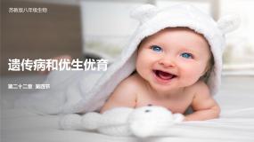苏教版八年级下册第8单元 生物的生殖、发育与遗传第二十二章 生物的遗传和变异第四节 遗传病和优生优育课文ppt课件