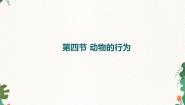 初中生物济南版七年级上册第二单元 多彩的生物世界第二章 生物圈中的动物第四节 动物的行为说课课件ppt