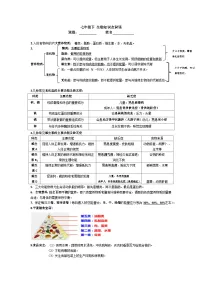 生物知识点背诵2023--2024学年北师大版生物七年级下册