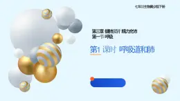 3.1.1呼吸道和肺的功能课件2023--2024学年冀少版生物七年级下册