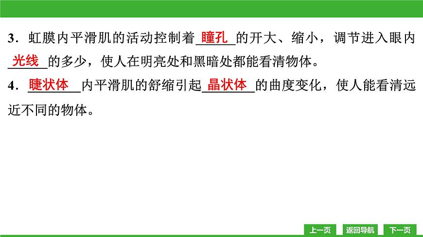 【新課標(biāo)】北師大版生物七下12.2《感受器和感覺器官(1)》課件第7頁
