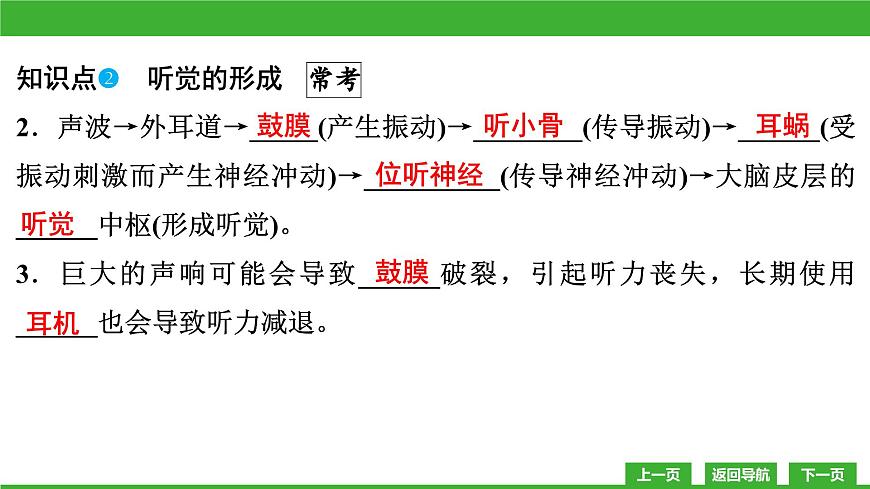 【新課標(biāo)】北師大版生物七下12.2《感受器和感覺器官(2)》課件第6頁