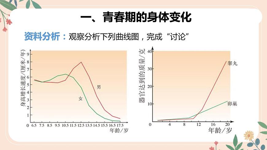 4.1.3 青春期-七年級生物下冊 教學課件 (人教版)第5頁