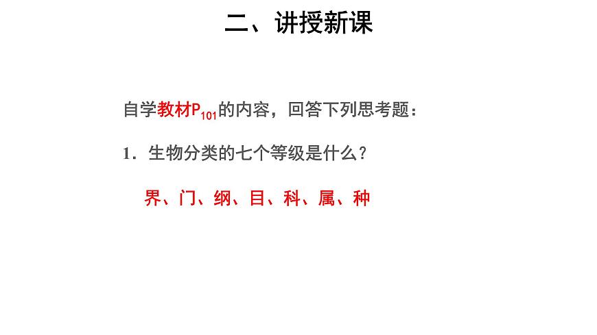 6.1.2 從種到界 課件第4頁