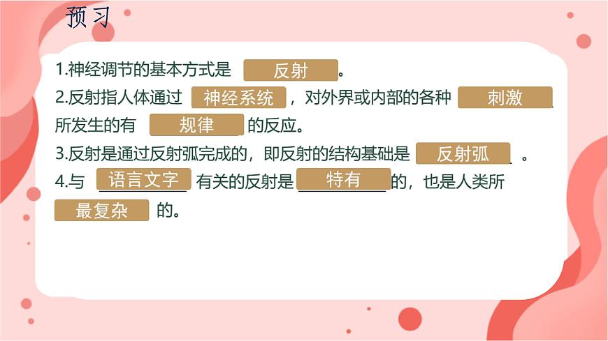 人教版(新課標(biāo))七年級(jí)生物下冊(cè)第四單元第六章第三節(jié)神經(jīng)調(diào)節(jié)的基本方式課件(內(nèi)嵌視頻)第4頁(yè)