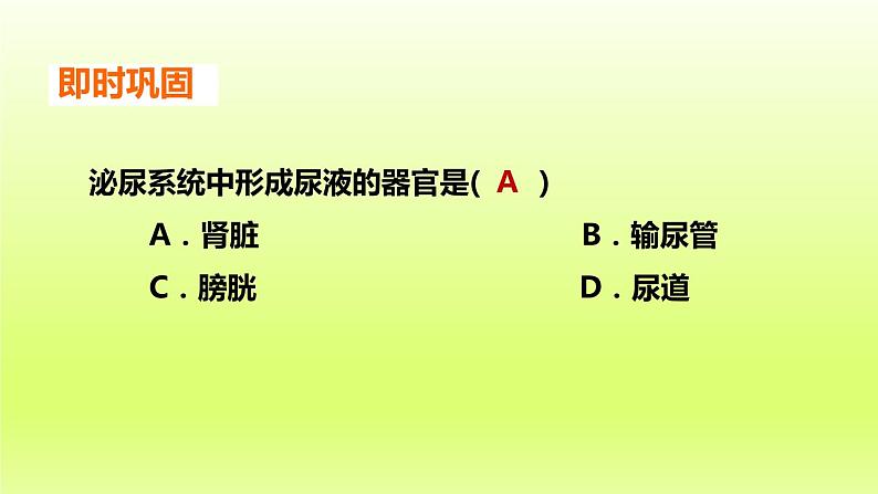 七下生物第四单元生物圈中的人第五章人体内废物的排出课件(人教版)08