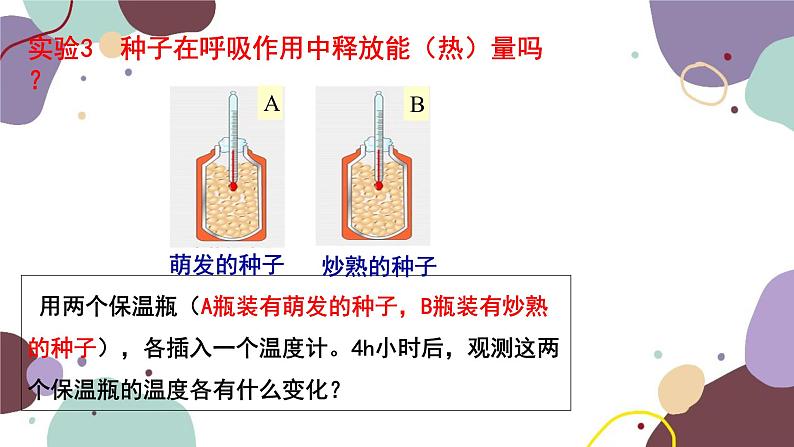 冀少版生物八年级上册 3.4.1 呼吸作用课件第8页