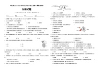 人教版2023-2024学年度七年级下册生物期末模拟测试卷（含答案）
