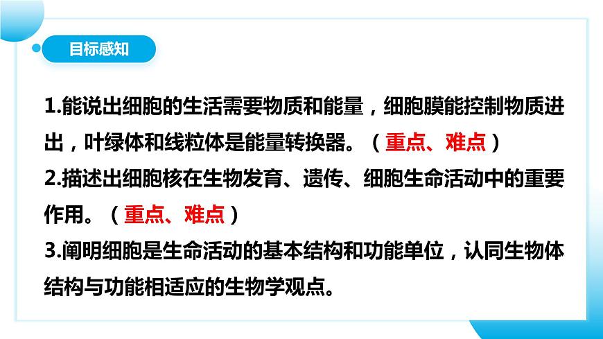 人教版初中生物七年級(jí)上冊(cè)1.2.4《細(xì)胞的生活》課件第4頁(yè)