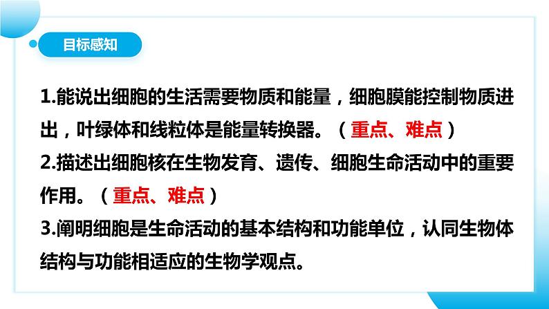 【核心素养目标】人教版初中生物七年级上册1.2.4《细胞的生活》 课件+视频+教学设计+同步分层练习(含答案)04