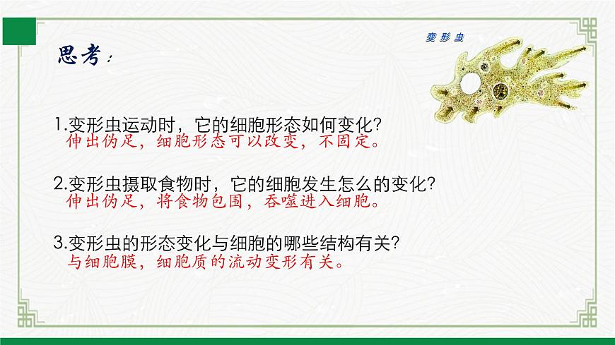 2.2.2細(xì)胞是生命活動(dòng)的單位（課件） 北師大版七上第7頁