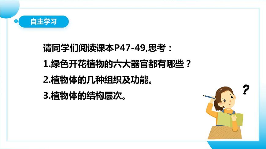 人教版初中生物七年級(jí)上冊(cè)1.3.3《植物體的結(jié)構(gòu)層次》課件第5頁(yè)