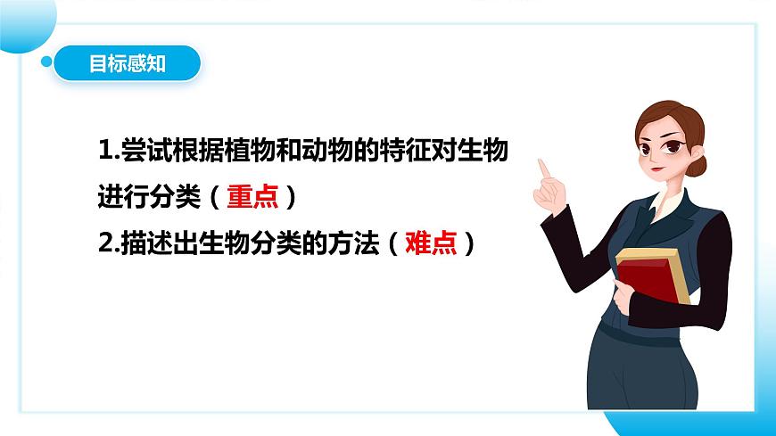 人教版初中生物七年級(jí)上冊(cè)2.4.1《嘗試對(duì)生物進(jìn)行分類》課件第6頁