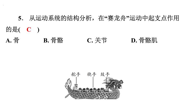 5.2.1动物的运动课件2024年初中秋季人教版生物八年级上册第8页