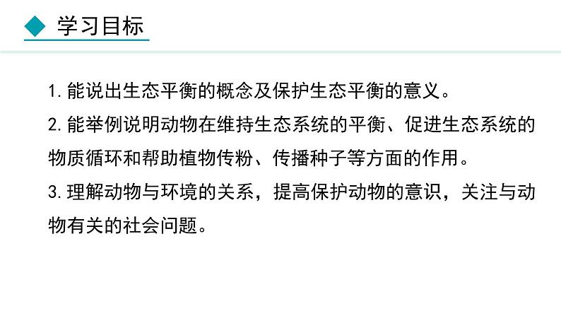 人教版八年级生物上册课件 5.3 动物在生物圈中的作用第2页