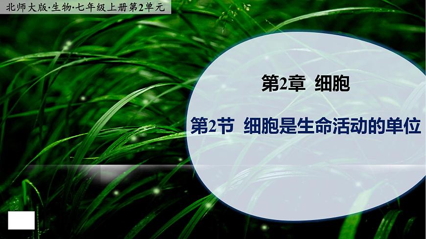 2.2《細(xì)胞是生命活動(dòng)的單位》課件第1頁(yè)