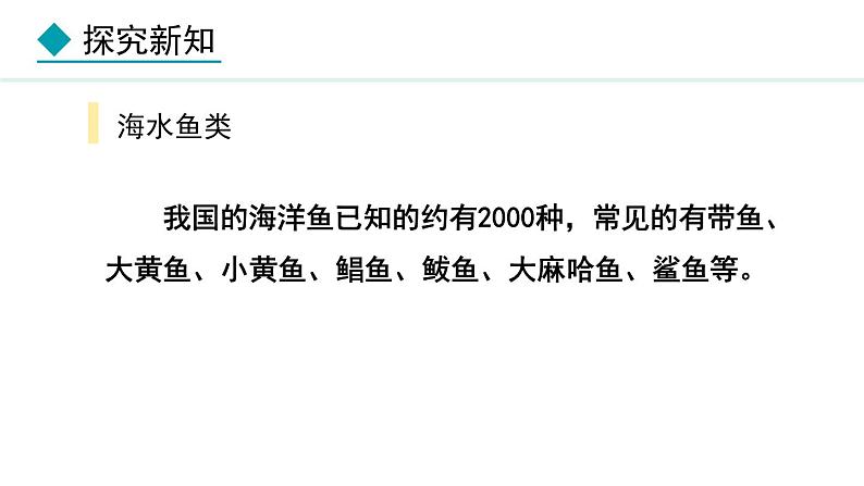 2.1.4 第1课时 鱼类 课件--2024-2025学年冀少版生物七年级上册08