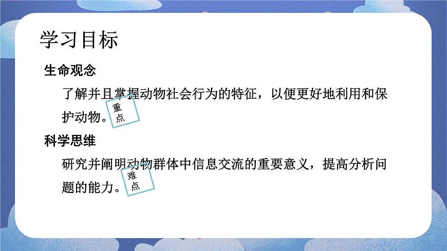5.2.3 社會行為-2024-2025學年生物八年級上冊同步備課高效課件第3頁