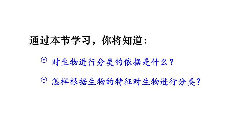 2.4.1 尝试对生物进行分类 课件-2024-2025学年人教版生物七年级上册06