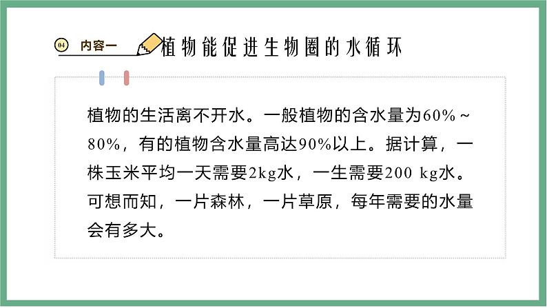 【北师大版】七上生物 3.4.6植物在生物圈中的作用 课件07