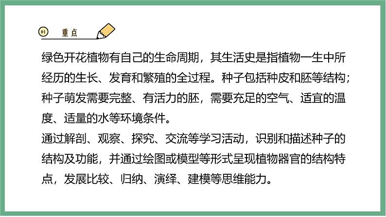 【北师大版】七上生物 3.5.1种子萌发形成幼苗 课件03