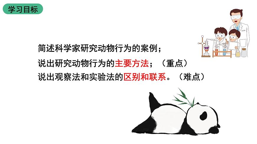 北師大版生物八上16.3《動(dòng)物行為的研究》課件第3頁