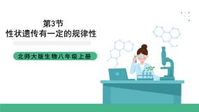 生物八年级上册第六单元  生命的延续第20章  生物的遗传和变异第3节  性状遗传有一定的规律性完整版ppt课件