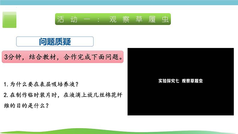 人教版生物七年级上册1.3.4《单细胞生物》课件第6页