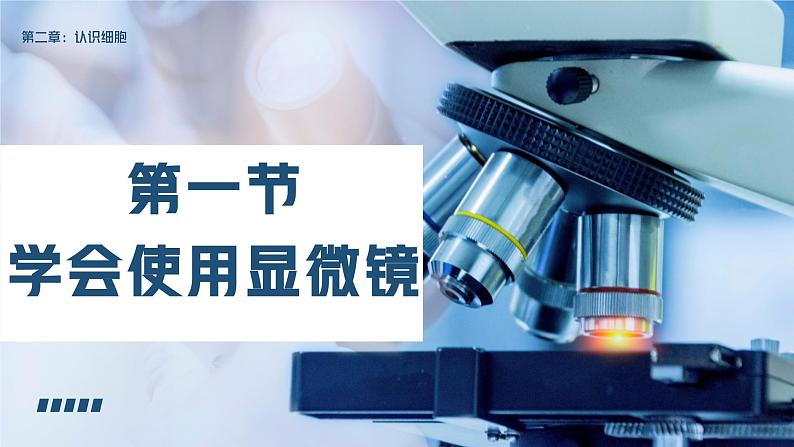 1.2.1学习使用显微镜课件人教版生物七年级上册2024新教材01