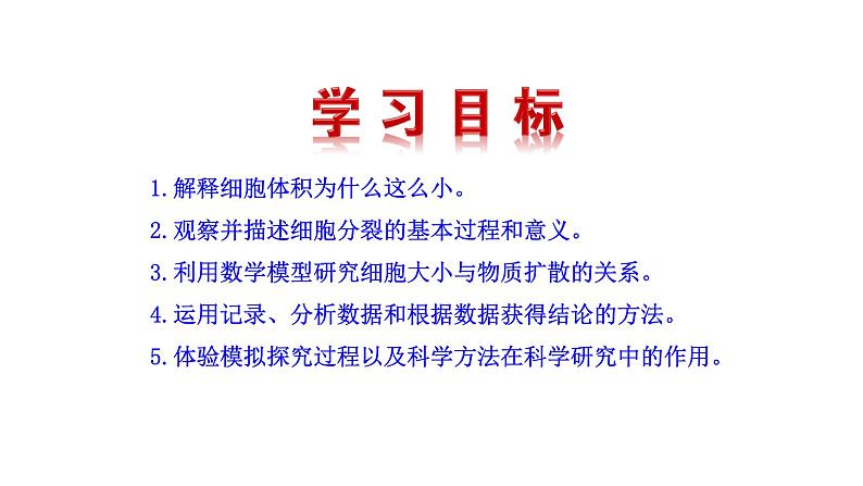 2.3.1 细胞通过分裂而增殖 课件 --2024-2025学年北师大(2024版)七年级生物上册04