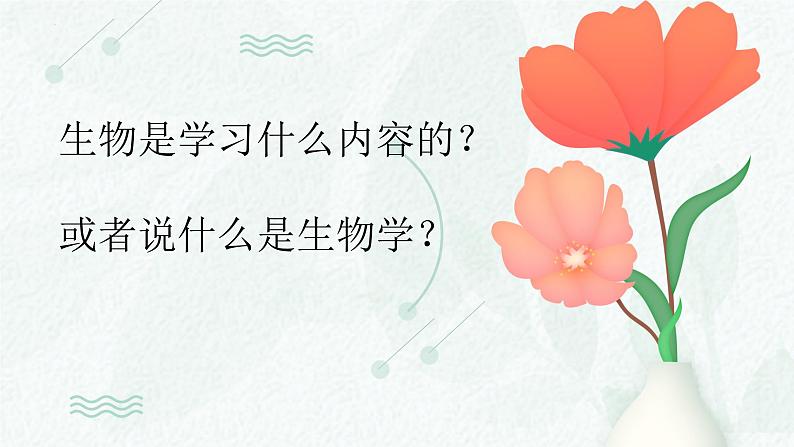 1.1.1观察周边环境中的生物课件---2024-2025学年人教版(2024)生物七年级上册02