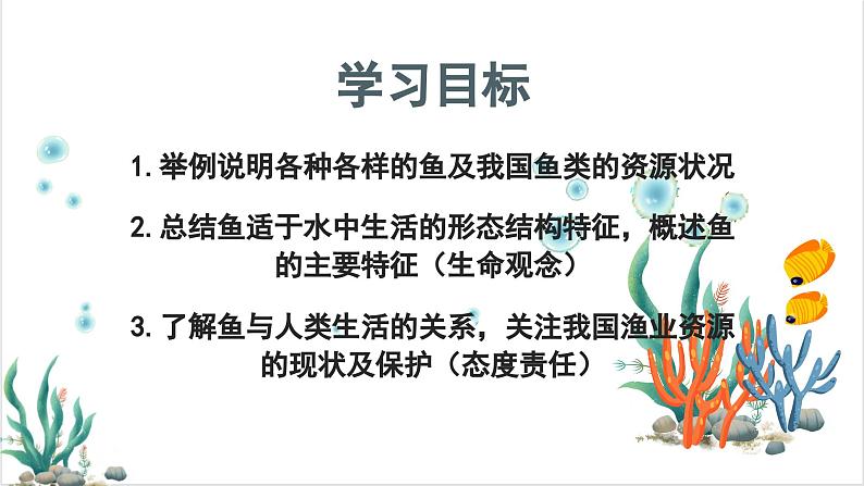 2.2.2脊椎动物——(一)鱼 课件--2024-2025学年人教版(2024)生物七年级上册第2页